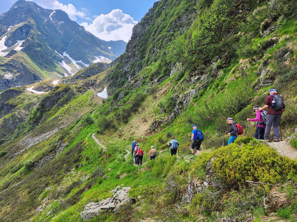 NWW 2023 Tag 1 Aufstieg zur Wormser Hütte 1